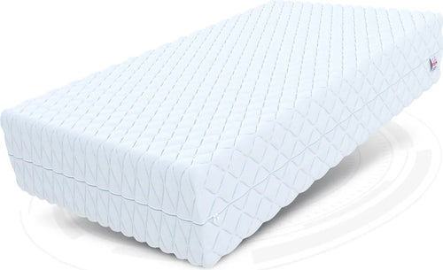 FDM SELECT MAX DOUBLE Kaltschaummatratze 180x200 cm, H3/H4, 7 Zonen, Visco Memory, Allergiker geeignet